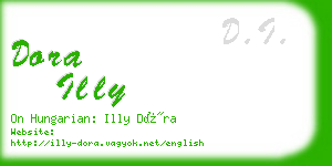 dora illy business card